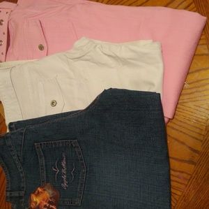 2 capris 1 pants size 5 in women's.